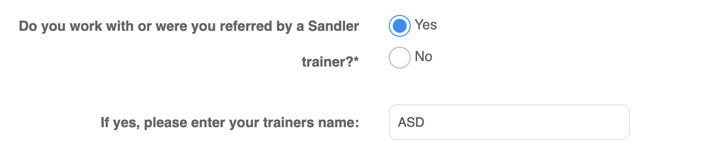 Register with ASD